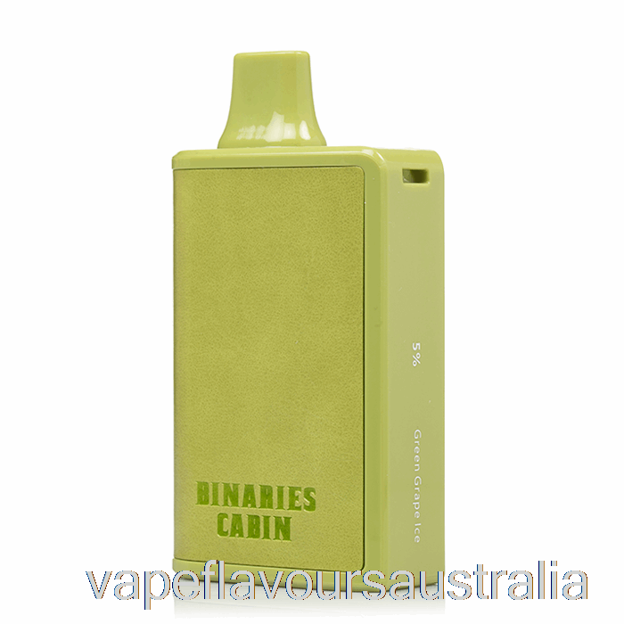 Vape Australia Horizon Binaries Cabin 10000 Disposable Green Grape Ice